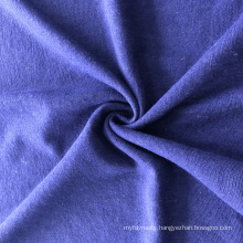 Hemp grey knit fabric organic cotton recycled polyester AB yarn beaded fabric tc fabric TC44/56